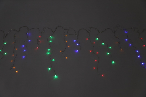 Гирлянда светод фары Бахрома, соедин, 3м (0,3х0,5х0,7м), цвет разноцветный 160LED, 220В, контроллер