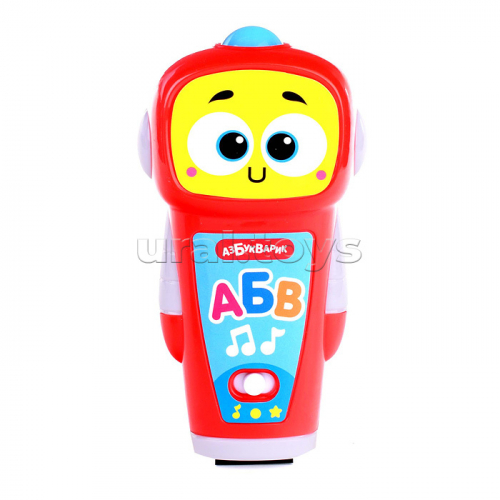 Зооазбука Животные (красный робот) (Говорящий обучающий робот 500+ игр, вопросов и ответов)