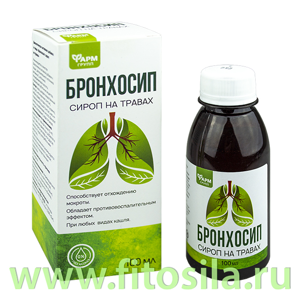 Бронхосип сироп на травах, 100 мл БАД