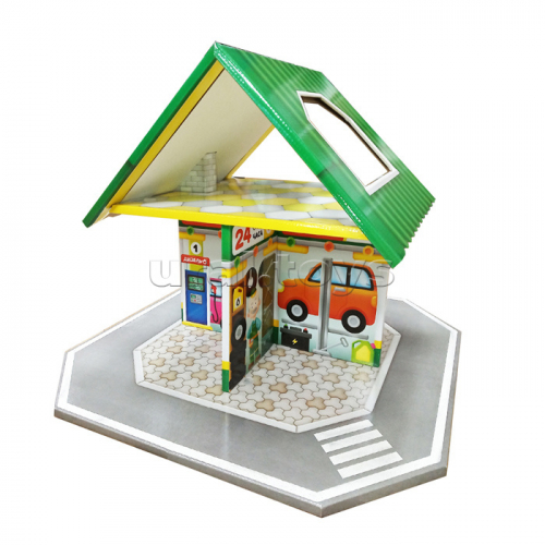 Кукольный домик быстрой сборки. Dream House. 