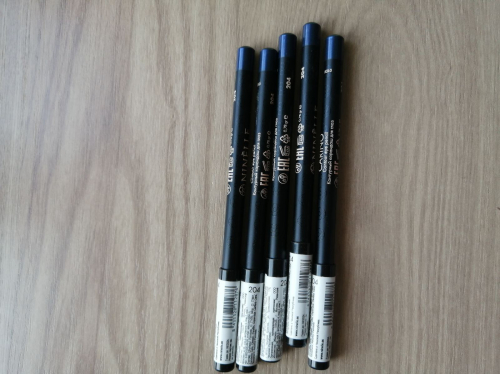 2 шт Ninelle Контурный карандаш для глаз CARINO №204, синий