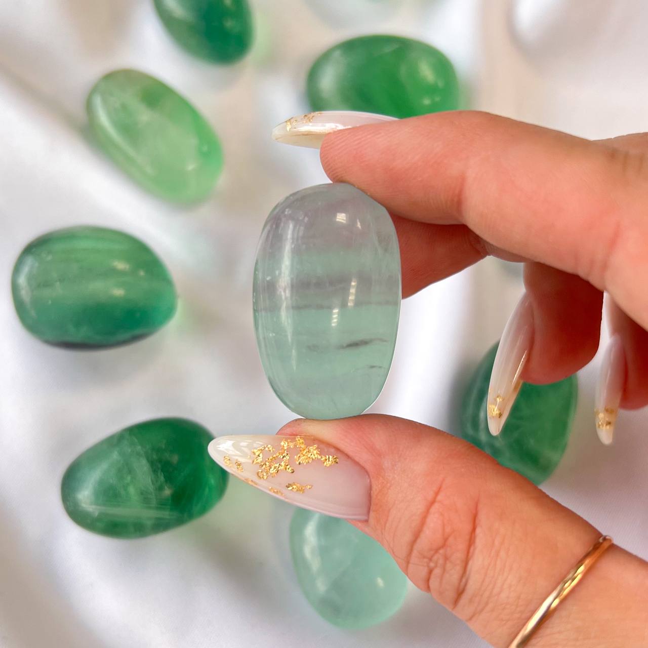 Радуга Самоцветов Галтовка из Флюорита