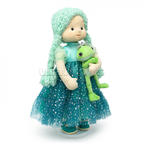 Кукла Мира и лягушонок Бастиан