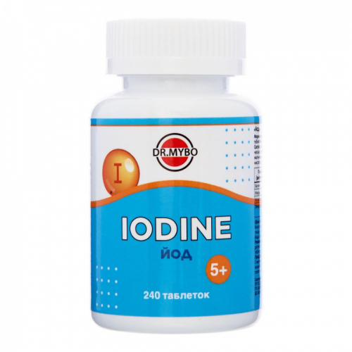 DR. MYBO Iodine Йод 240таб