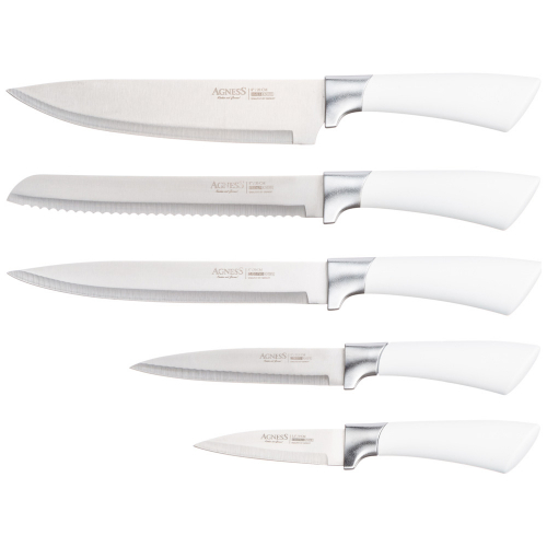 Набор ножей 6 предметов на пластиковой подставке (543640) арт. 911-482