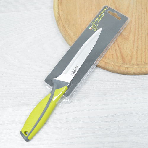 Нож универсальный 12,7см с прорезиненной рукояткой ARCOBALENO MAL-03AR арт. 005522