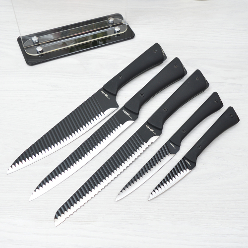 Набор ножей 5 предметов на подставке WR-7363 арт. WR-7363