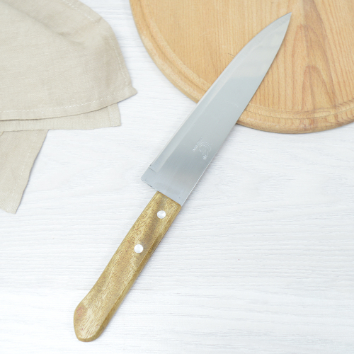Нож кухонный с деревянной ручкой 8