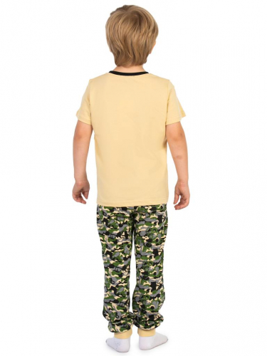 Комплект детский (футболка, брюки) Песочный, КМФ