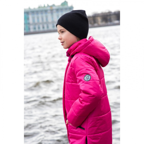 Детское Демисезонное Пальто Go With расцветка Малина