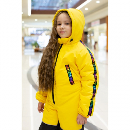 Детский Демисезонный Комбинезон Teen Style New расцветка Желтый