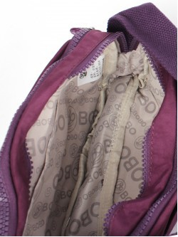 Сумка женская текстиль BoBo-9923-5, 3отд, плечевой ремень, фиолетовый 258160