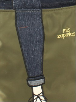 Сумка женская текстиль ZPT-MC 9-5566, 1отд, плечевой ремень, зеленый 255840