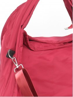Сумка женская текстиль BoBo-826, 1 отд, плечевой ремень, ягодный 256035