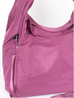 Сумка женская текстиль BoBo-826, 1 отд, плечевой ремень, лиловый 256031