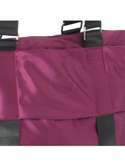 Сумка женская текстиль BoBo-8501, 1отдел, плечевой ремень, фиолет 238616