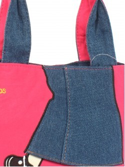 Сумка женская текстиль ZPT-MT 8-6356, 1отд, плечевой ремень, розовый 255830