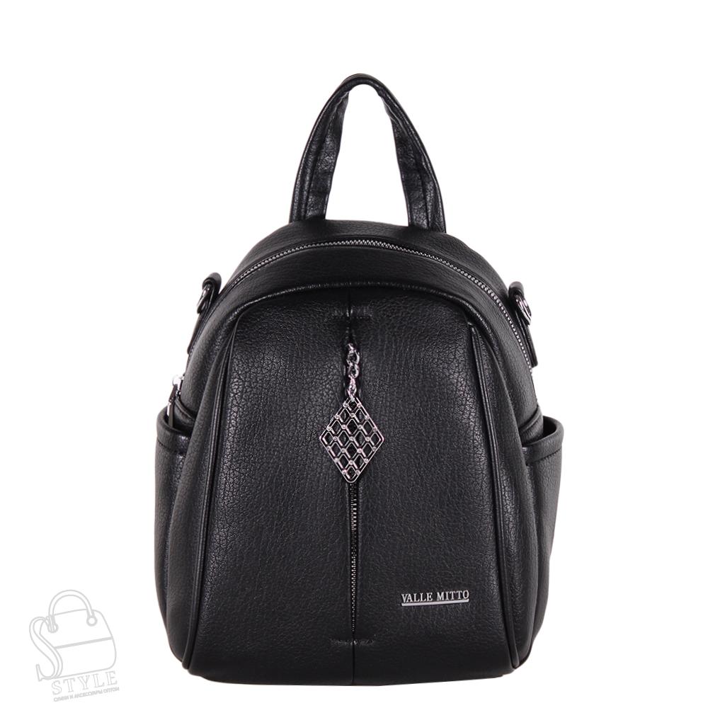Рюкзак женский 90331 black Valle Mitto/30