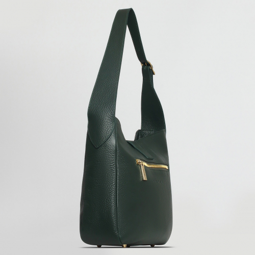 Сумка: Женская кожаная сумка Richet 3190LG 353 Зеленый