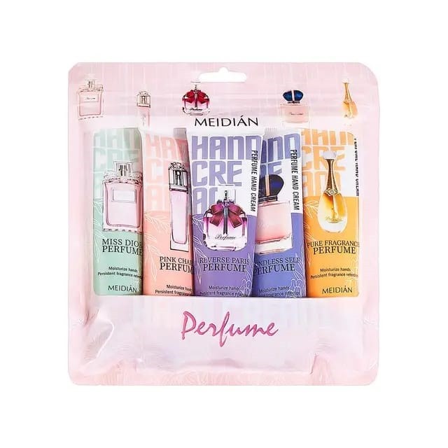 MEIDIAN Крем для рук НАБОР (Perfume) Парфюмированный (30г * 5 штук) (8594)