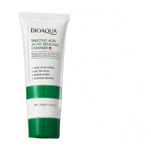 BIOAQUA  Пенка для умывания ACNE REMOVAL Salicylic Acid  100г  (BQY-56297)