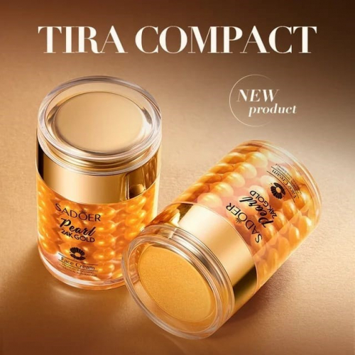 SADOER  Крем для лица 24K GOLD PEARL Омолаживающий ЖЕМЧУГ и ЗОЛОТО 24К  (шарики)  60г  (SD-58055)