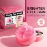 SADOER  Патчи гелевые для век Starry DAMASK ROSE Сверкающие РОЗА и Коллаген  80г  (банка 60 штук)  (SD-93974)