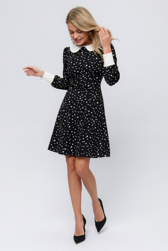 Платье 1001 DRESS #917929Черный (принт)
