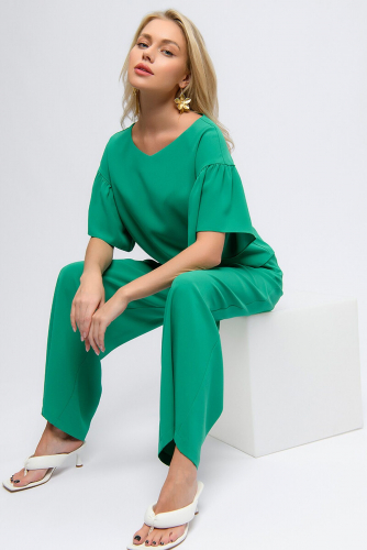 Блуза 1001 DRESS #864718Зеленый