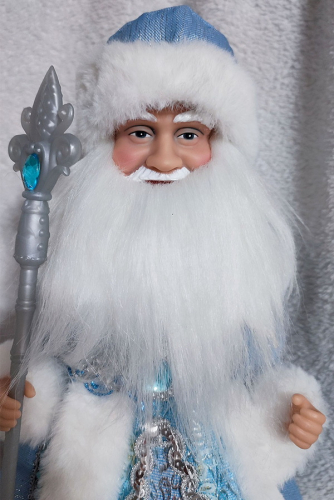 Дед Мороз музыкальный в голубом