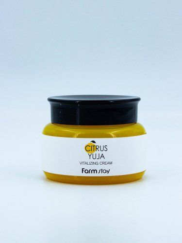 FARMSTAY - КРЕМ ДЛЯ ЛИЦА С ЭКСТРАКТОМ ЮДЗУ CITRUS YUJA VITALIZING CREAM, 100 МЛ.