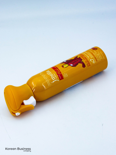 JMELLA - ПЕНКА ДЛЯ ДУША ОЧИЩАЮЩАЯ С АРОМАТОМ ПЕРСИКА (ОРАНЖЕВАЯ) IN FRANCE MARVEL PEACH ORANGE FAMILY WHIPPING CLEANSER DISNEY IRON MAN, 200 МЛ