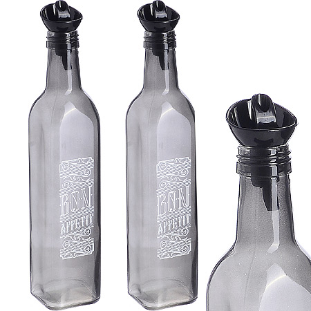 80760-1 Бутылка 2пр д/масла 1 л. серый MB (х1)