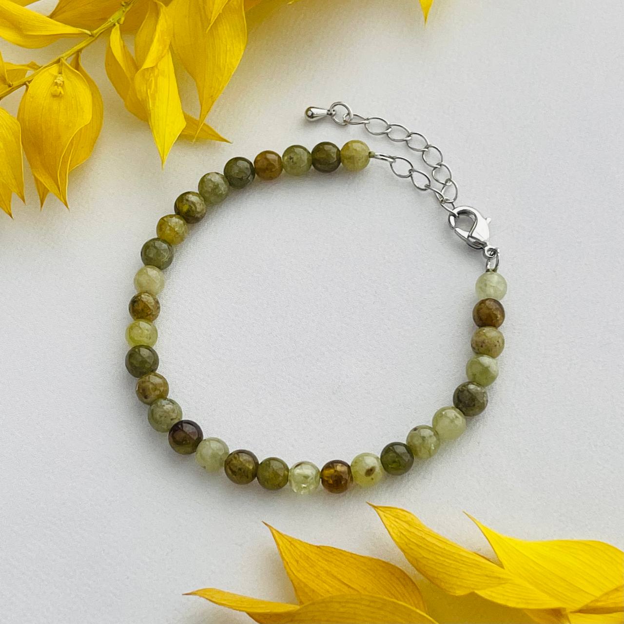 Радуга Самоцветов Браслет из Граната