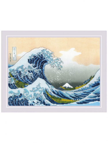 «Большая волна в Канагаве» по мотивам гравюры К.Хокусая