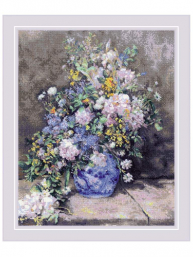 «Весенний букет» по мотивам картины О. Ренуара