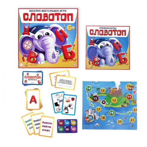 Настольная игра «Словотоп», 6+