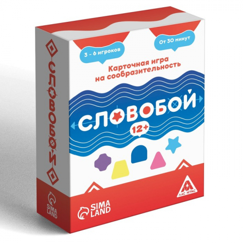 Настольная игра «Словобой», 12+