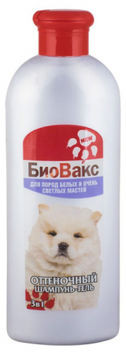 БиоВакс Шампунь-гель для собак светлых и белых мастей, 350 мл