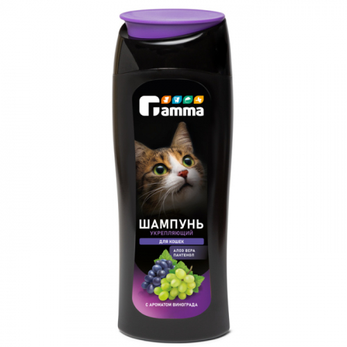 Gamma Шампунь укрепляющий для кошек, 400 мл