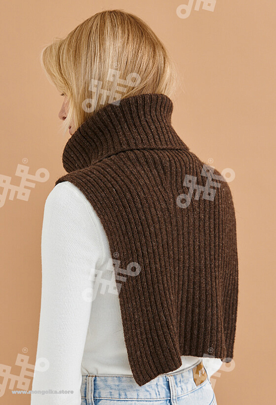 Воротник из 100% монгольской шерсти (арт. 05128), ООО МОНГОЛКА