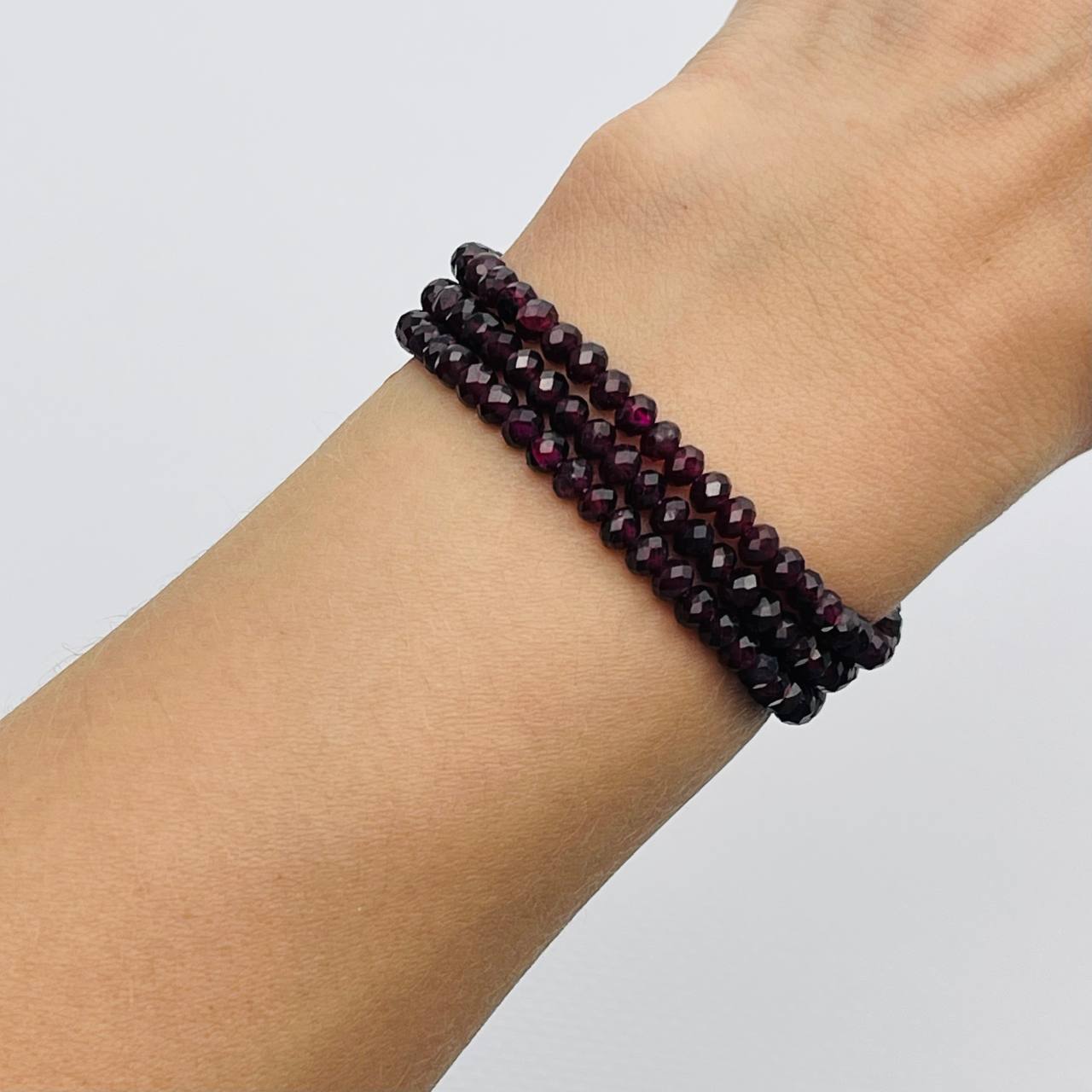 Радуга Самоцветов Бусины для украшений из Граната