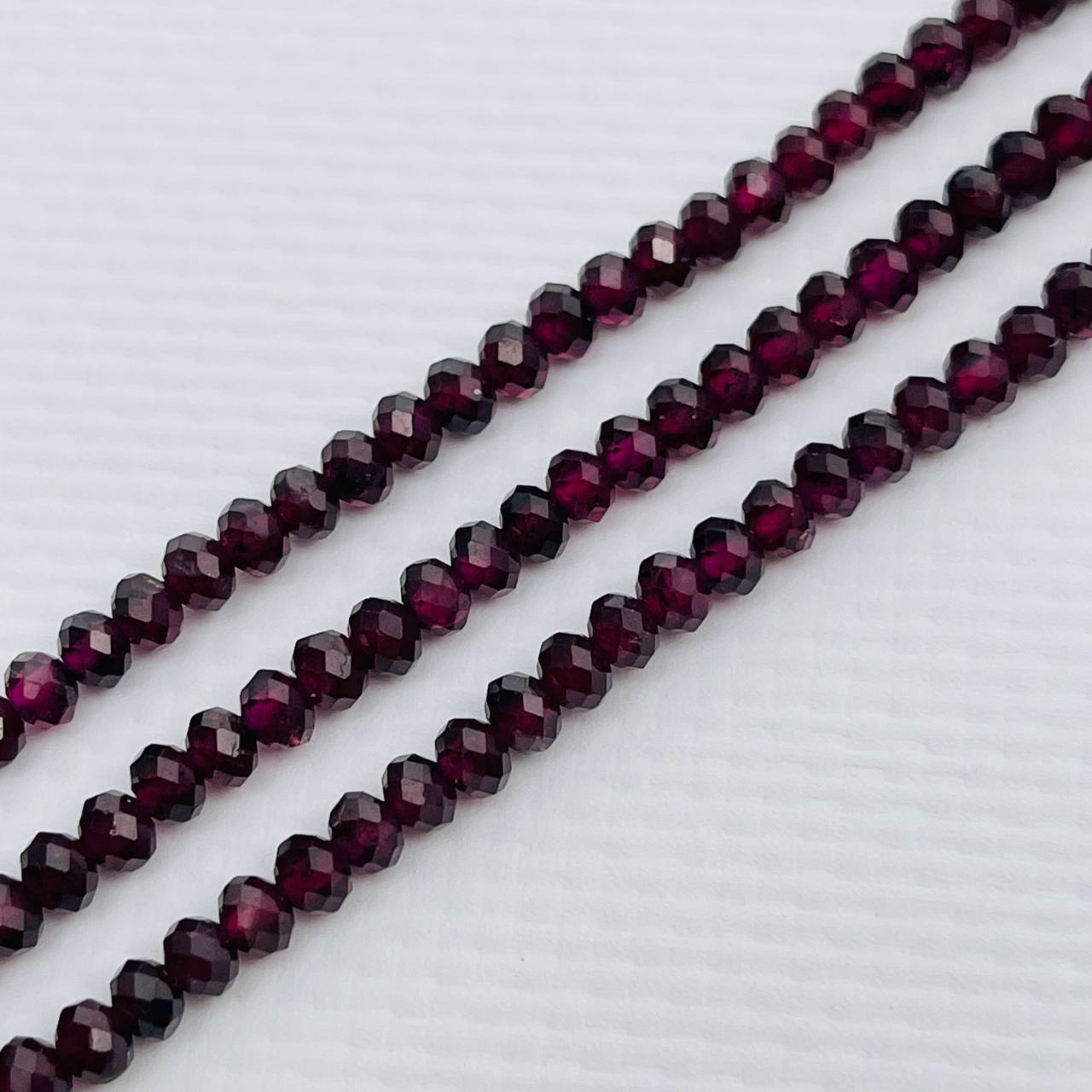 Радуга Самоцветов Бусины для украшений из Граната