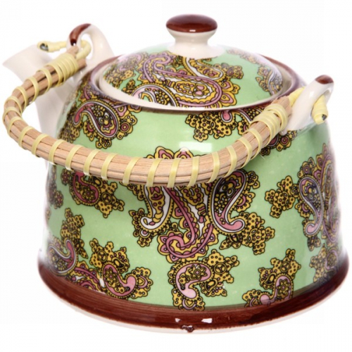 Чайник заварочный керамический 700мл с ситом 