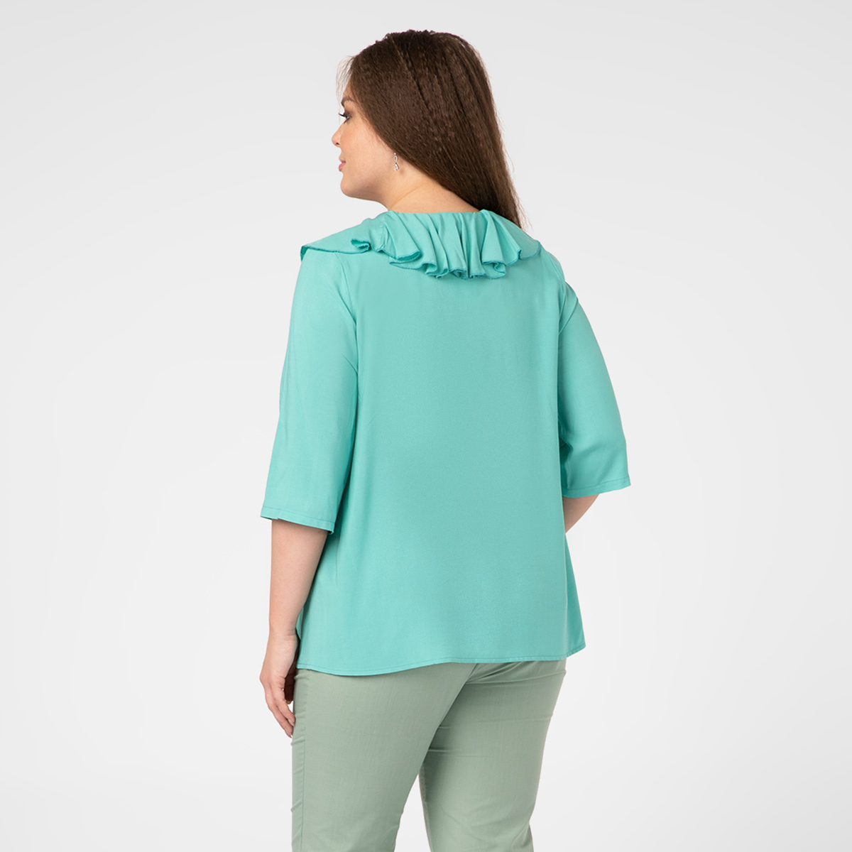 ст. цена1000руб.! туника, текстиль, бирюзовый