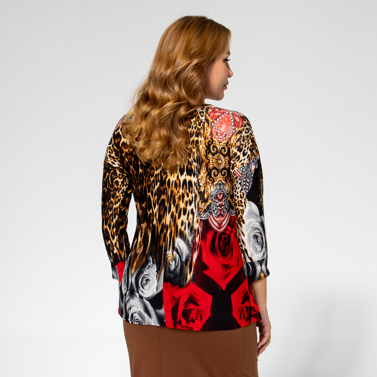 ст. цена1000руб.! Туника, трикотаж, бежевый