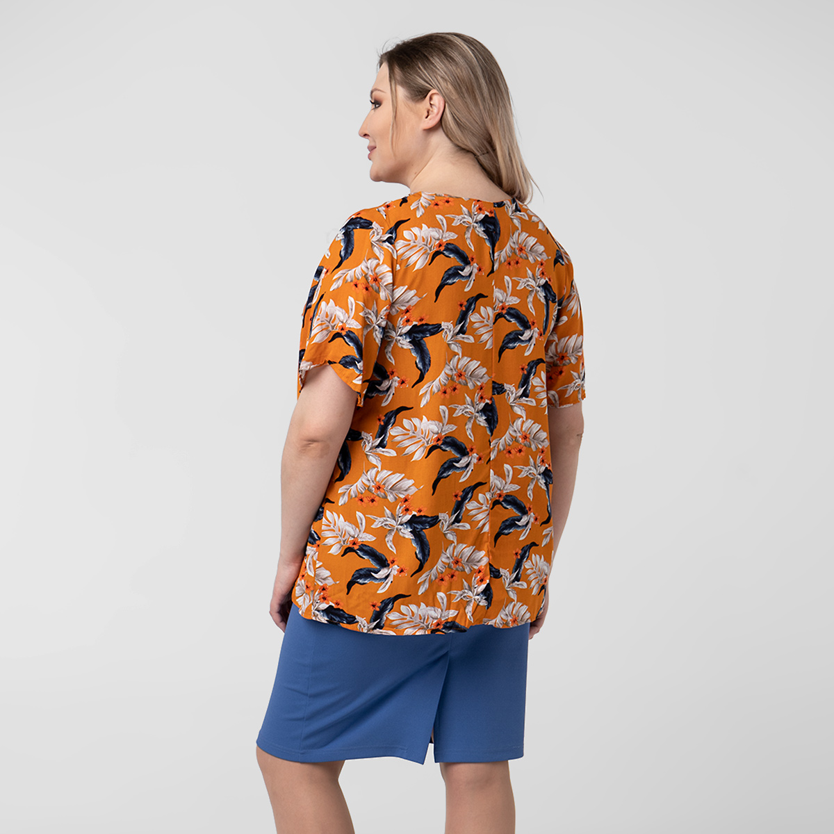 ст. цена1000руб.! Туника, трикотаж, горчичный