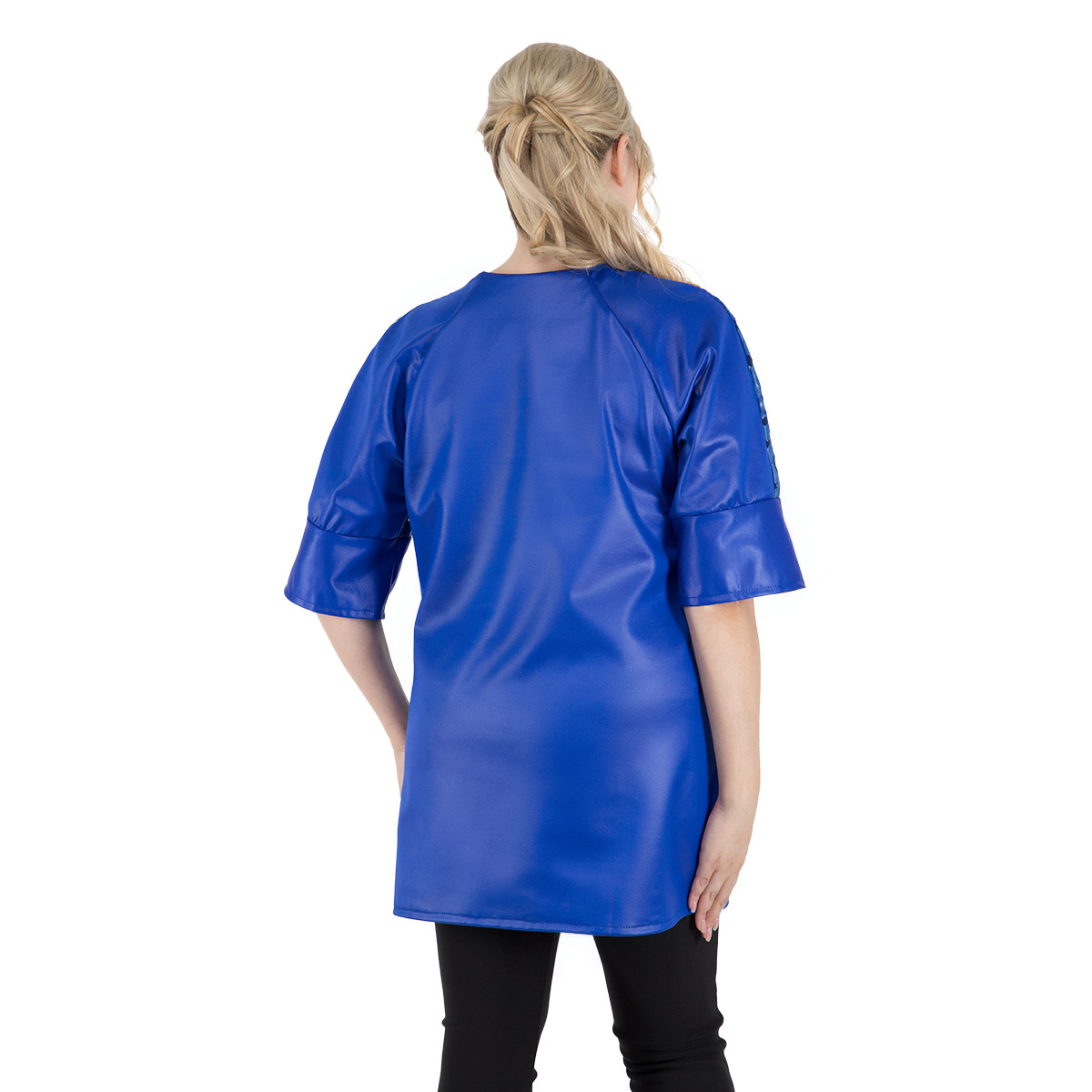 ст. цена1000руб.! Туника, текстиль, васильковый