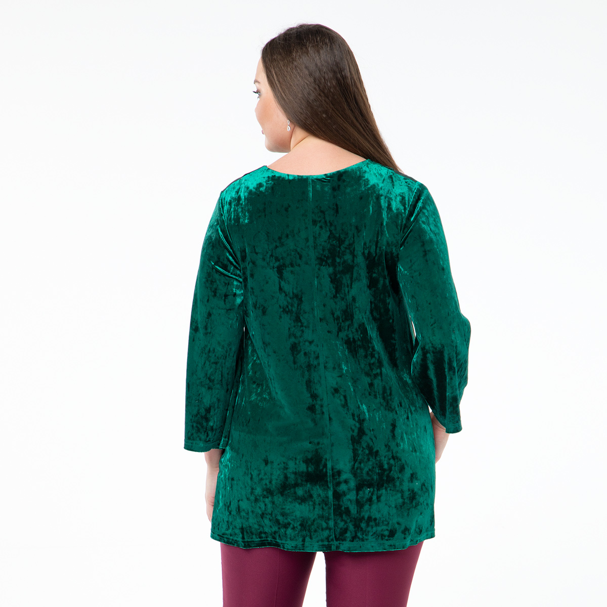 ст. цена1000руб.! Туника, текстиль, изумрудный