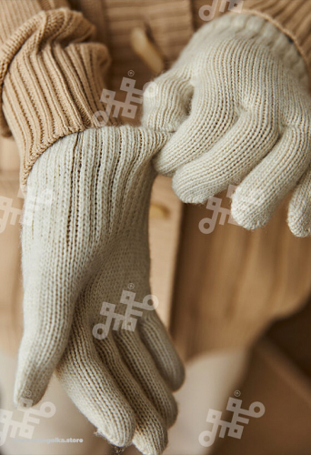 Перчатки детские из 100%  монгольской шерсти         (арт. 04164), ООО МОНГОЛКА